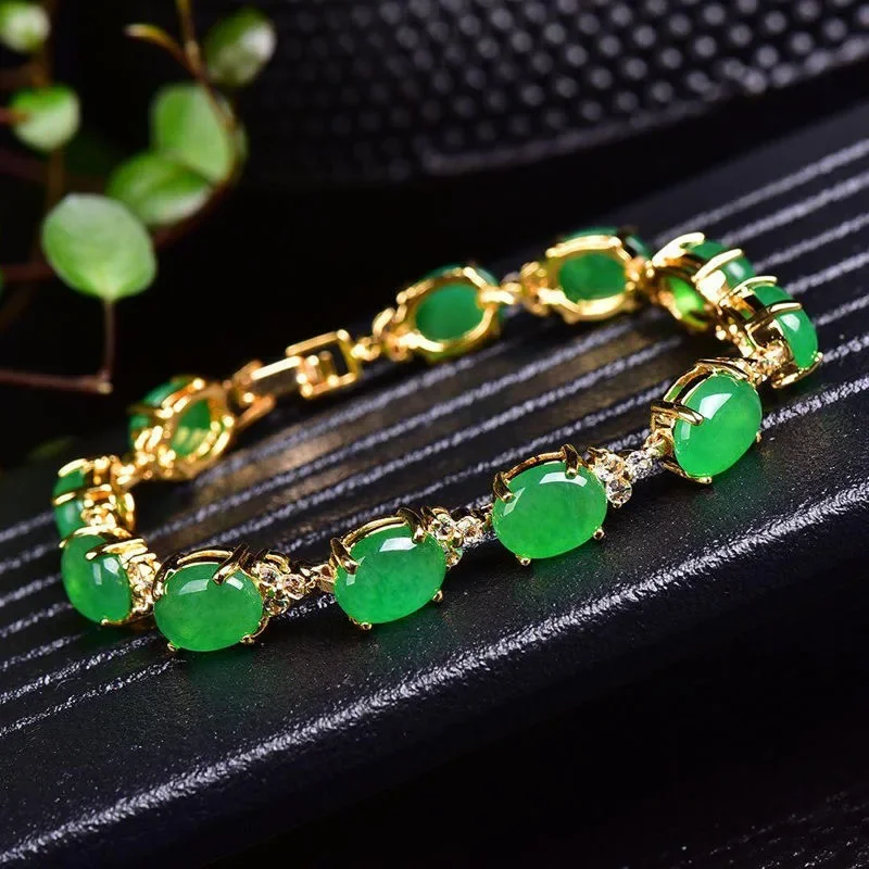 الطبيعية الخضراء اليشم العقيق  - مراجعة Beading وسعره