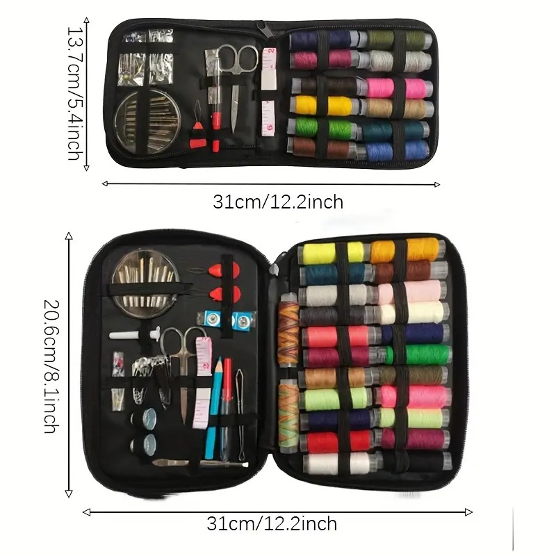 مجموعة أدوات خياطة كبيرة تضم 2 - مراجعة Cotton Embroidery Thread Skeins وسعره