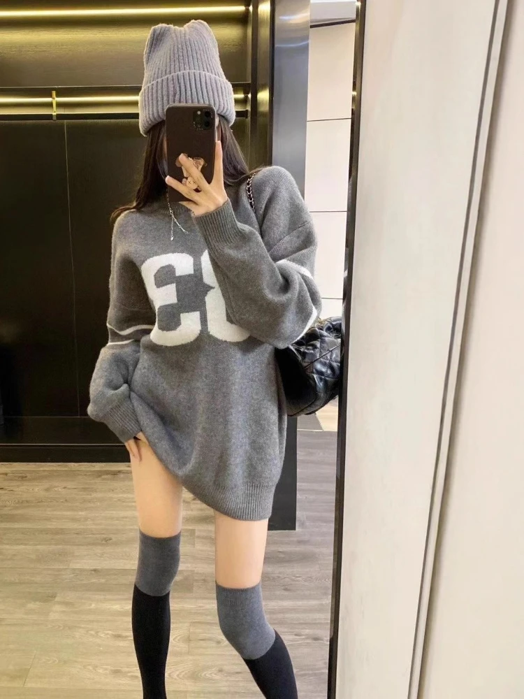 سترة نسائية محبوكة بتصميم Y2K  - مراجعة Embroidery وسعره